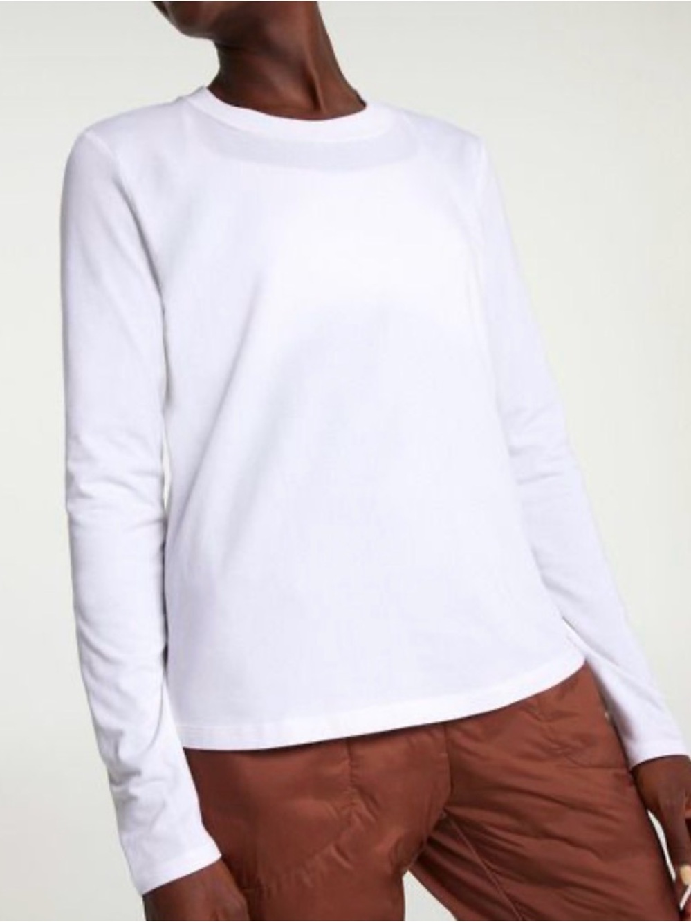 CALIA Women's Everyday Long Sleeve Tee Pure White NWT Size 1X